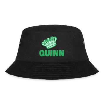 Quinn as a given name - Bucket Hat - black - Front - Lela (165cm)