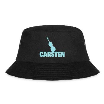 Bratsche Carsten - Bucket Hat - Schwarz - Vorne - Lela (165cm)