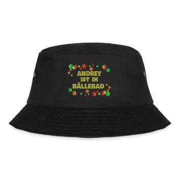 Bälle AnDRey - Bucket Hat - Schwarz - Vorne - Lela (165cm)