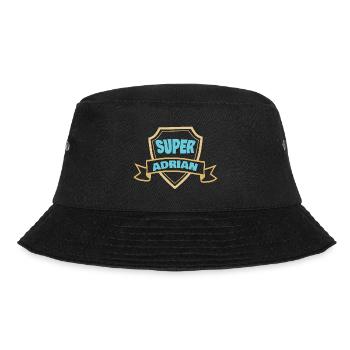 Adrian as a first name - Bucket Hat - black - Front - Lela (165cm)