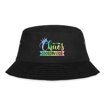 Chaos Coordinator Babysitting Daycare Provider Pre - Bucket Hat - Schwarz - Vorne - Lela (165cm)