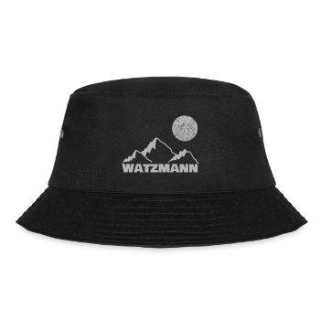 Bergsport Watzmann - Bucket Hat - Schwarz - Vorne - Lela (165cm)
