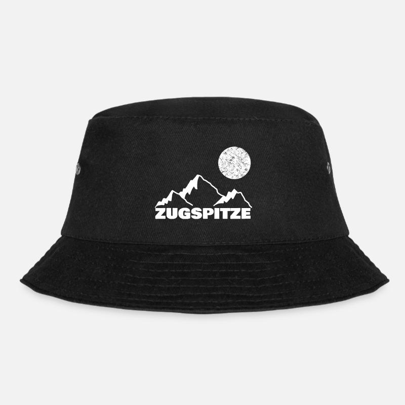 Berg Zugspitze - Bucket Hat - Schwarz