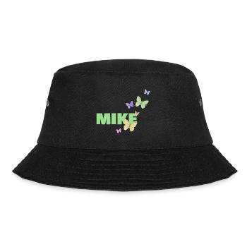 First name Mike - Bucket Hat - black - Front - Lela (165cm)