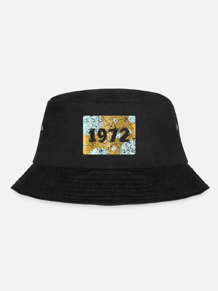 1972 - Bucket Hat - Schwarz