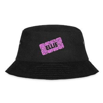 Ehefrau Ellie - Bucket Hat - Schwarz - Vorne - Lela (165cm)