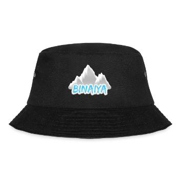 Gift for Binaiya - Bucket Hat - black - Front - Lela (165cm)
