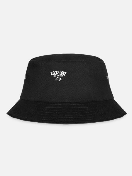 Rock Love seit den fünfziger Jahren - Bucket Hat - Schwarz