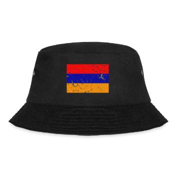 Armenien - Bucket Hat - Schwarz - Vorne - Lela (165cm)