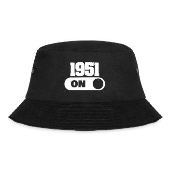 1951 - Bucket Hat - black - Front - Lela (165cm)