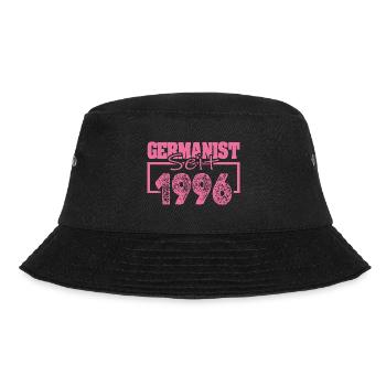 Studi 1996 - Bucket Hat - Schwarz - Vorne - Lela (165cm)
