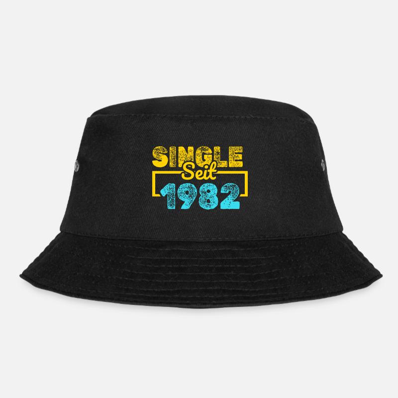 1982 - Bucket Hat - Schwarz
