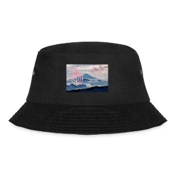 cho ku rei mit fuji und kirschblüten - Bucket Hat - black - Front - Lela (165cm)
