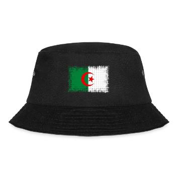 Algerien - Bucket Hat - Schwarz - Vorne - Lela (165cm)