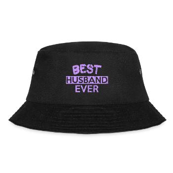 BEST HUSBAND EVER - Bucket Hat - Schwarz - Vorne - Lela (165cm)