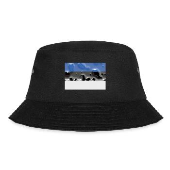 Estland - Bucket Hat - Schwarz - Vorne - Lela (165cm)