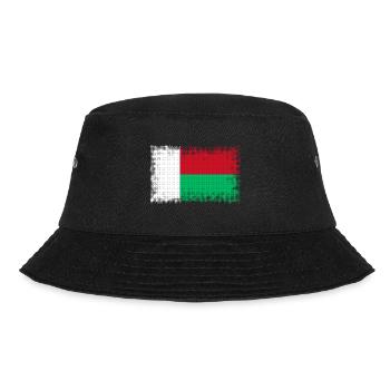 Flag of Madagascar - Bucket Hat - black - Front - Lela (165cm)