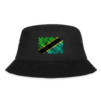 Gift for Tanzania - Bucket Hat - black - Front - Lela (165cm)