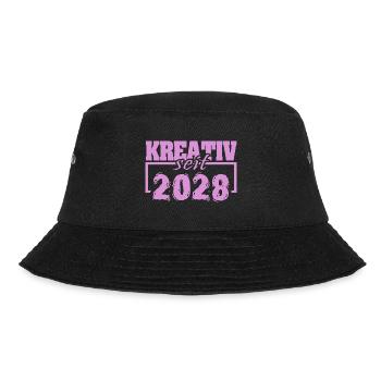2028 - Bucket Hat - black - Front - Lela (165cm)