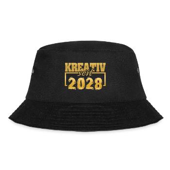 2028 - Bucket Hat - Schwarz - Vorne - Lela (165cm)