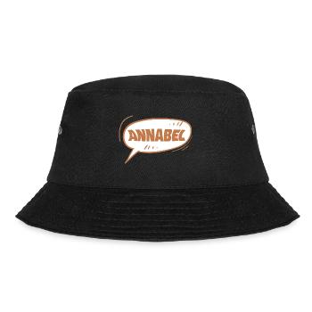 Geschenk für Annabel - Bucket Hat - Schwarz - Vorne - Lela (165cm)