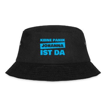 Vorname Johanna - Bucket Hat - Schwarz - Vorne - Lela (165cm)