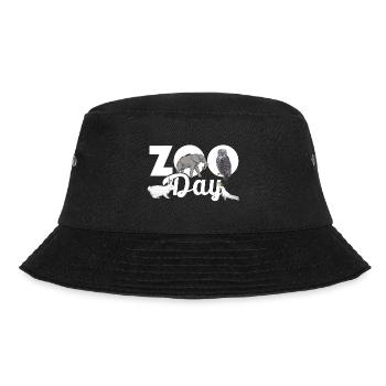 Zoo Day Graphic Animal Keeper Zoo Keeper Animal Lo - Bucket Hat - Schwarz - Vorne - Lela (165cm)