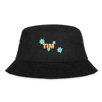 Edelweiß Tim - Bucket Hat - Schwarz - Vorne - Lela (165cm)