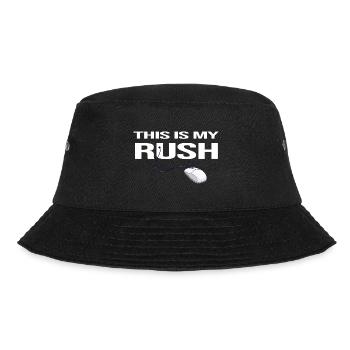 gamer nerds online gameplay rush zocker community - Bucket Hat - Schwarz - Vorne - Lela (165cm)