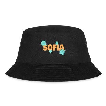 Gift for Sofia - Bucket Hat - black - Front - Lela (165cm)