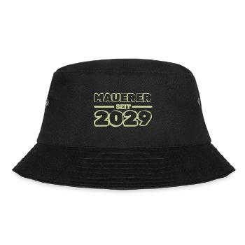 Master Mason 2029 - Bucket Hat - black - Front - Lela (165cm)