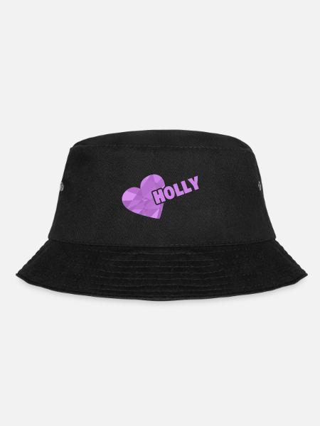 Geschenk für Holly - Bucket Hat - Schwarz
