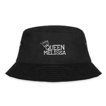 Geschenk für Melissa - Bucket Hat - Schwarz - Vorne - Lela (165cm)