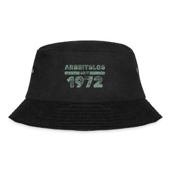 seit 1972 - Bucket Hat - Schwarz - Vorne - Lela (165cm)