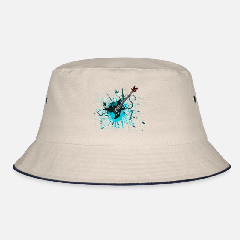 Guitar Graffiti Bucket Hat