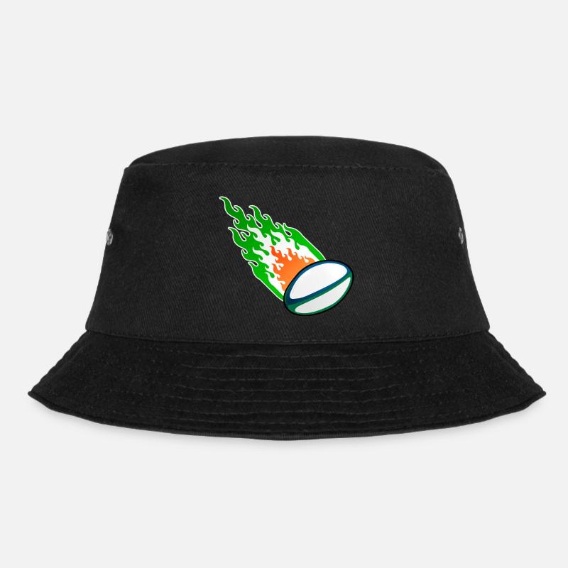 Fireball Rugby Ireland - Bucket Hat - black