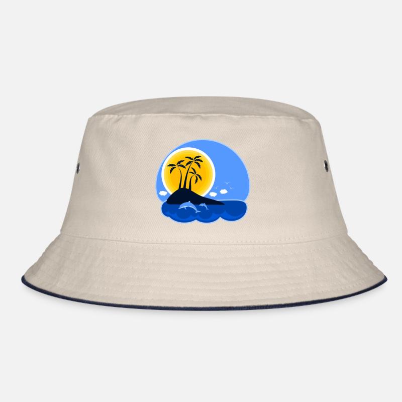 Urlaub Insel Bucket Hat