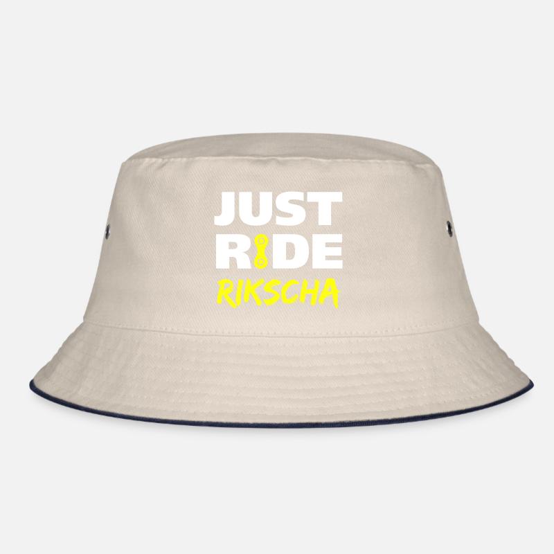 Just ride Rikscha Geschenk Bucket Hat