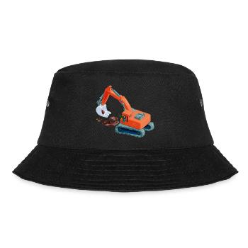 Crocodile dans excavateur - Bob - noir - Devant - Lela (165cm)