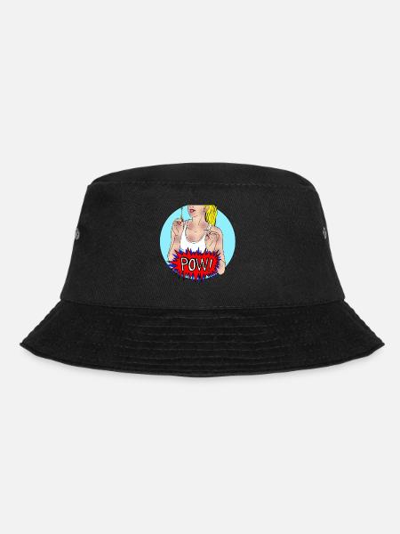 Pow! - Bucket Hat - Schwarz