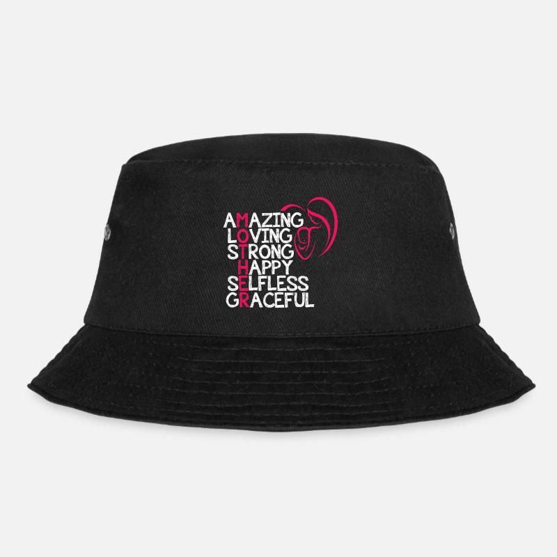 Muttertag - Bucket Hat - Schwarz