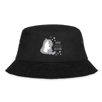 Problème de glitter de licorne - Bob - noir - Devant - Lela (165cm)
