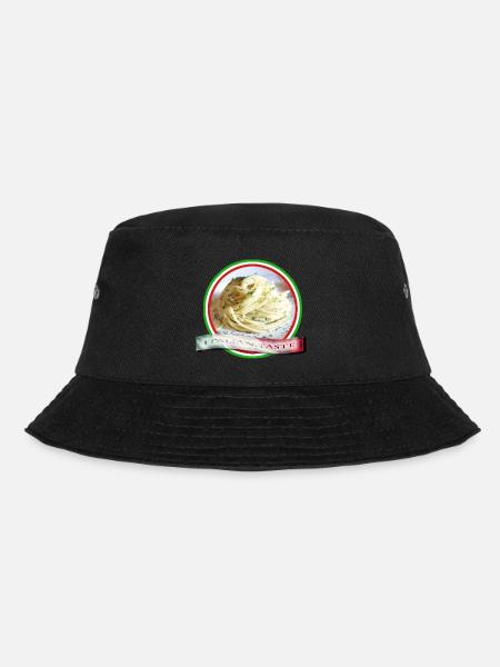 Spaghetti, Italian taste - Bucket Hat - black