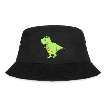 Trex - Bucket Hat - Schwarz - Vorne - Lela (165cm)