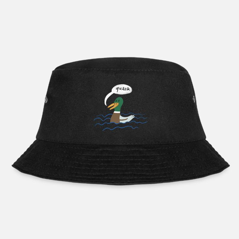 The Duck - Bucket Hat - black
