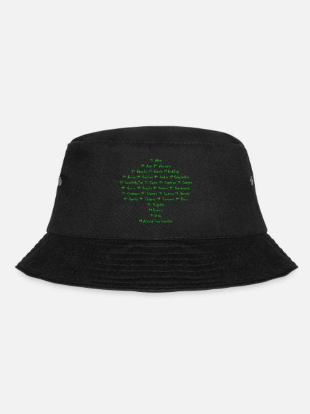 Arborist Tree Specialist - Bucket Hat - Schwarz