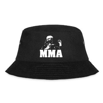 Symbole d’arts martiaux mixtes Fighter MMA cadeau - Bob - noir - Devant - Lela (165cm)