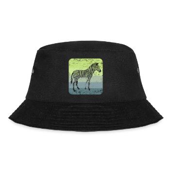 zebra - Bucket Hat - black - Front - Lela (165cm)