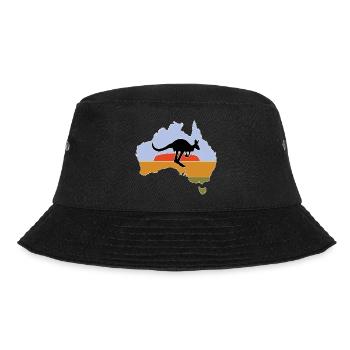 Australia - Bucket Hat - black - Front - Lela (165cm)