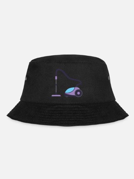 Staubsauger - Bucket Hat - Schwarz